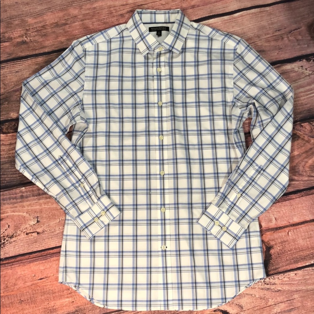 J crew men’s button down shirt nonsense tailored